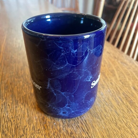 Smith & Wesson Blue Marbled Coffee Cup Mug - Picture 2 of 5